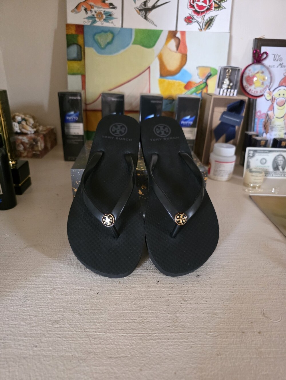 Tory Burch Flip Flops 7 M Discontinued design